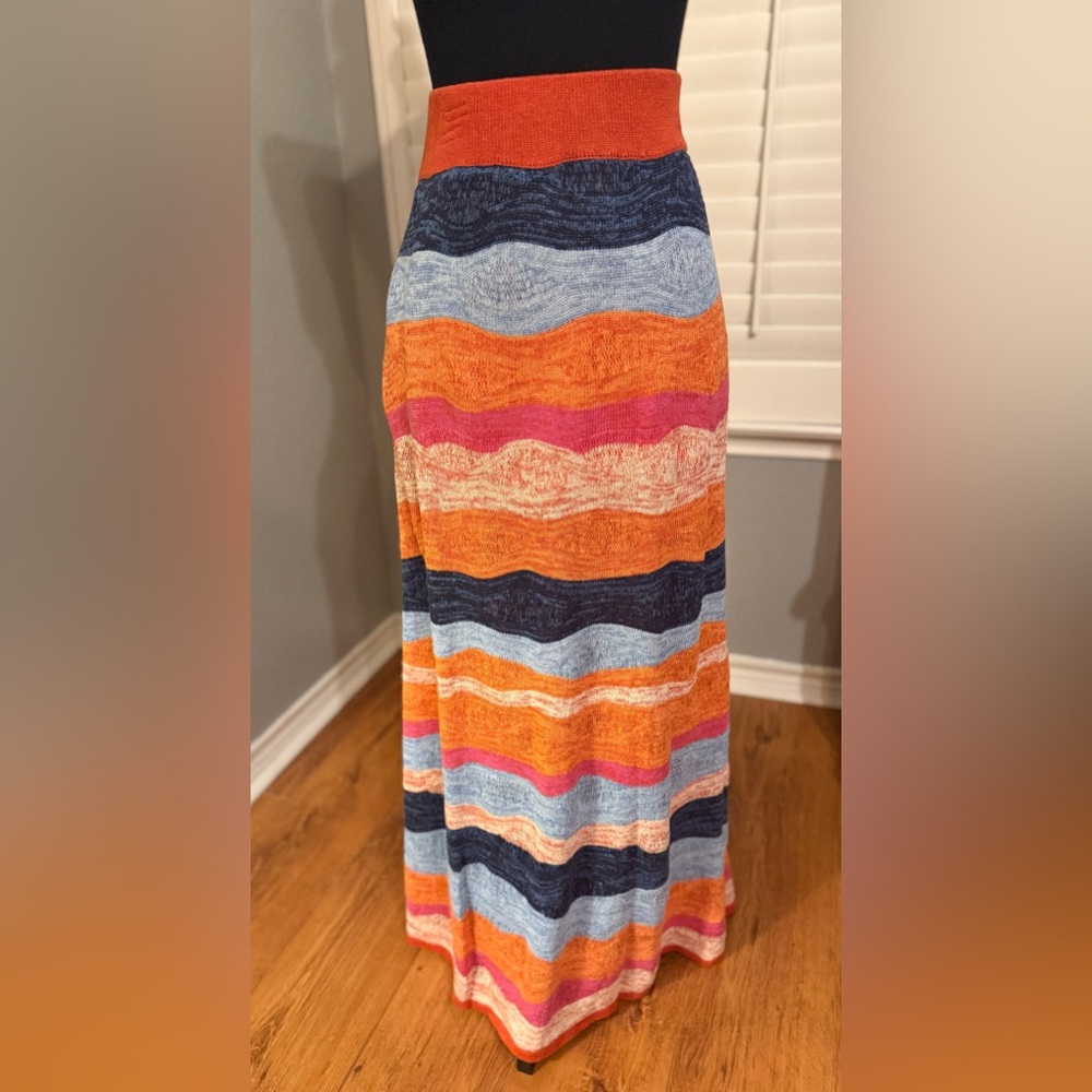 NWT Double D Ranch Painted Vistas Romance Maxi Skirt